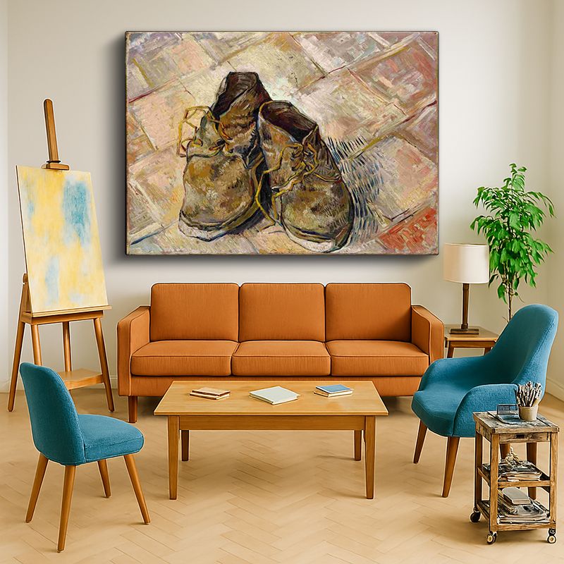 Ressam Kanvas Tablo 1064